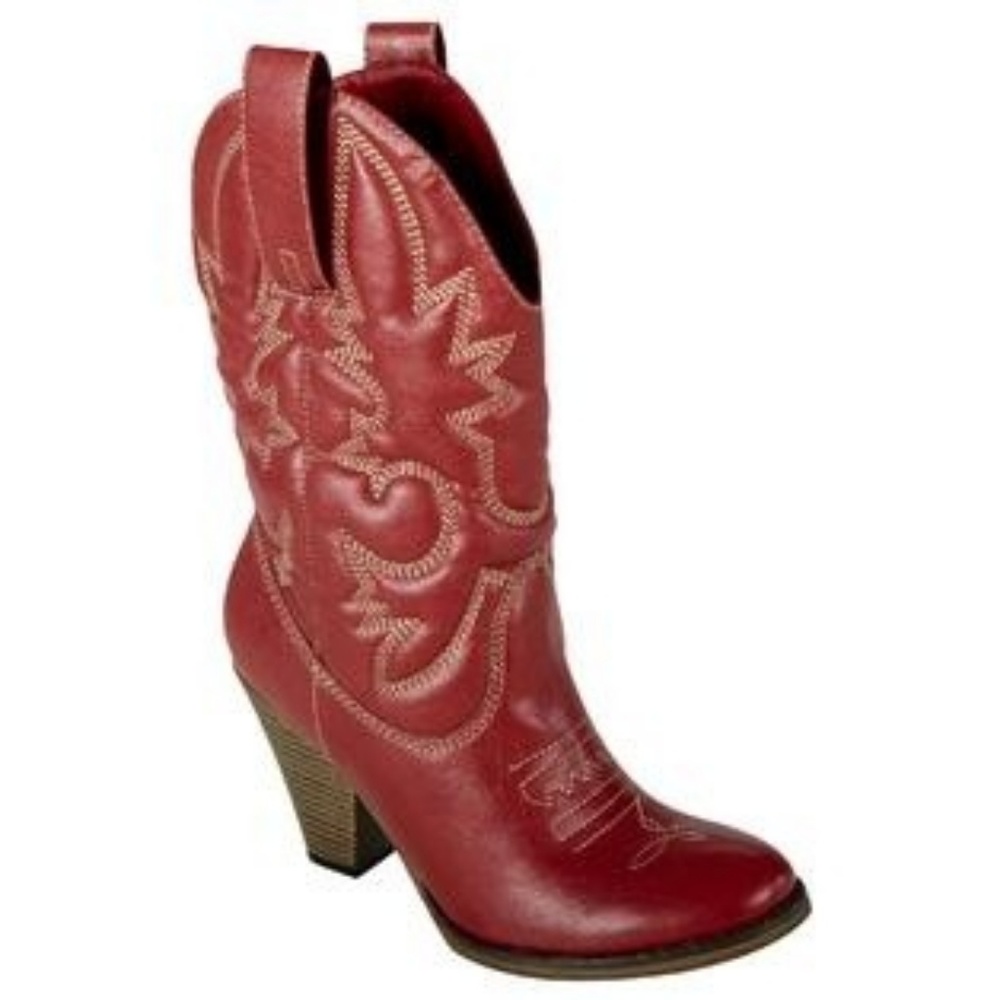 Red Cowgirl Boots